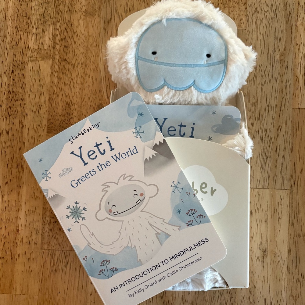 Slumberkins Yeti Snuggler with Board Book